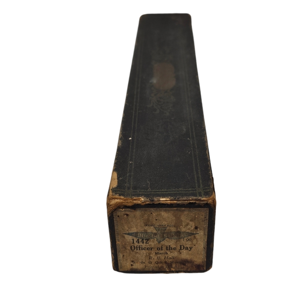 QRS 1442 Piano Roll - Officer Of The Day March R. B. Hall - Picture 5 of 6